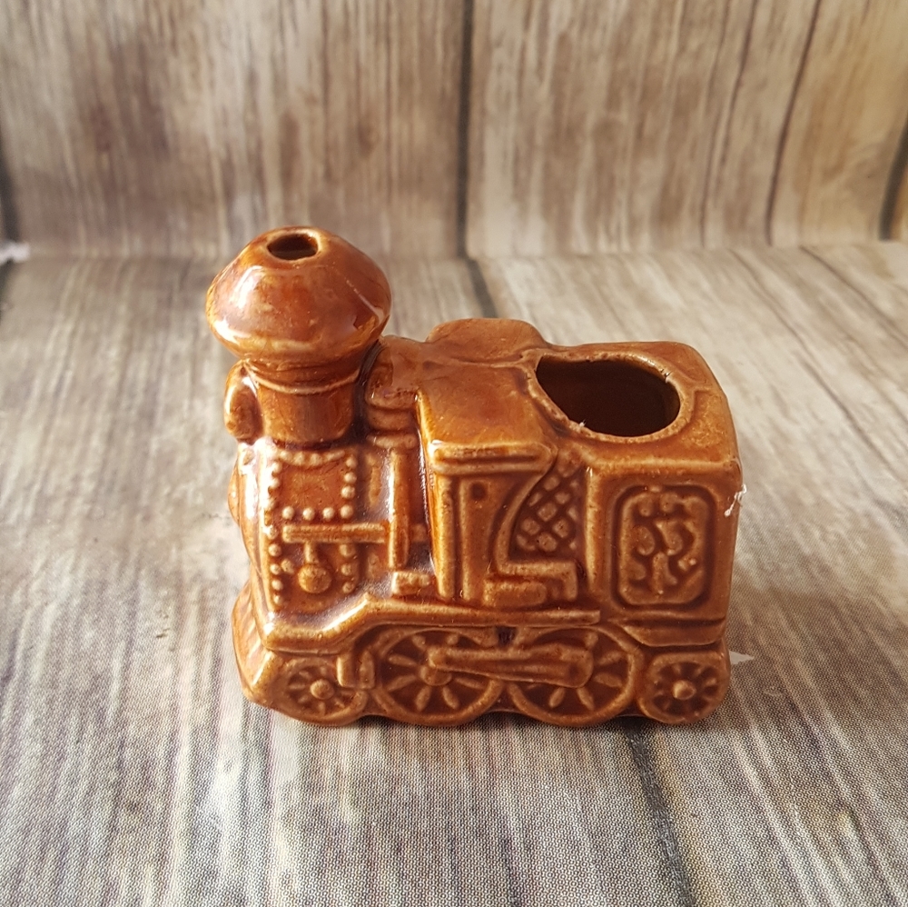 Vintage Train Toothpick holder